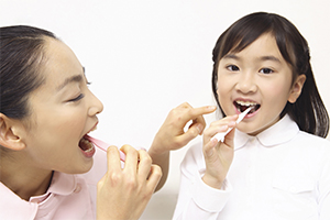 小児歯科ブラッシング指導